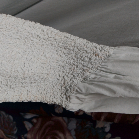 Flobert Vintage Long Sheer Pale Lime Green 50s/60s (?) Sleep Robe - Picture 7 of 12